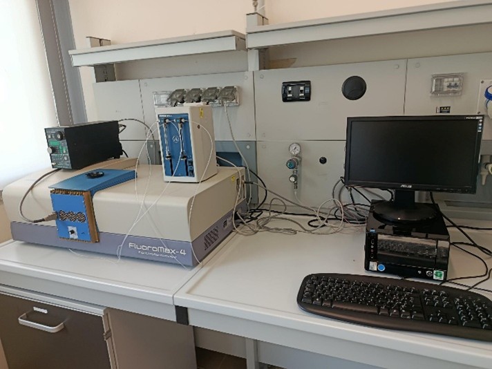 Spettrofluorimetro con sistema automatizzato di titolazione