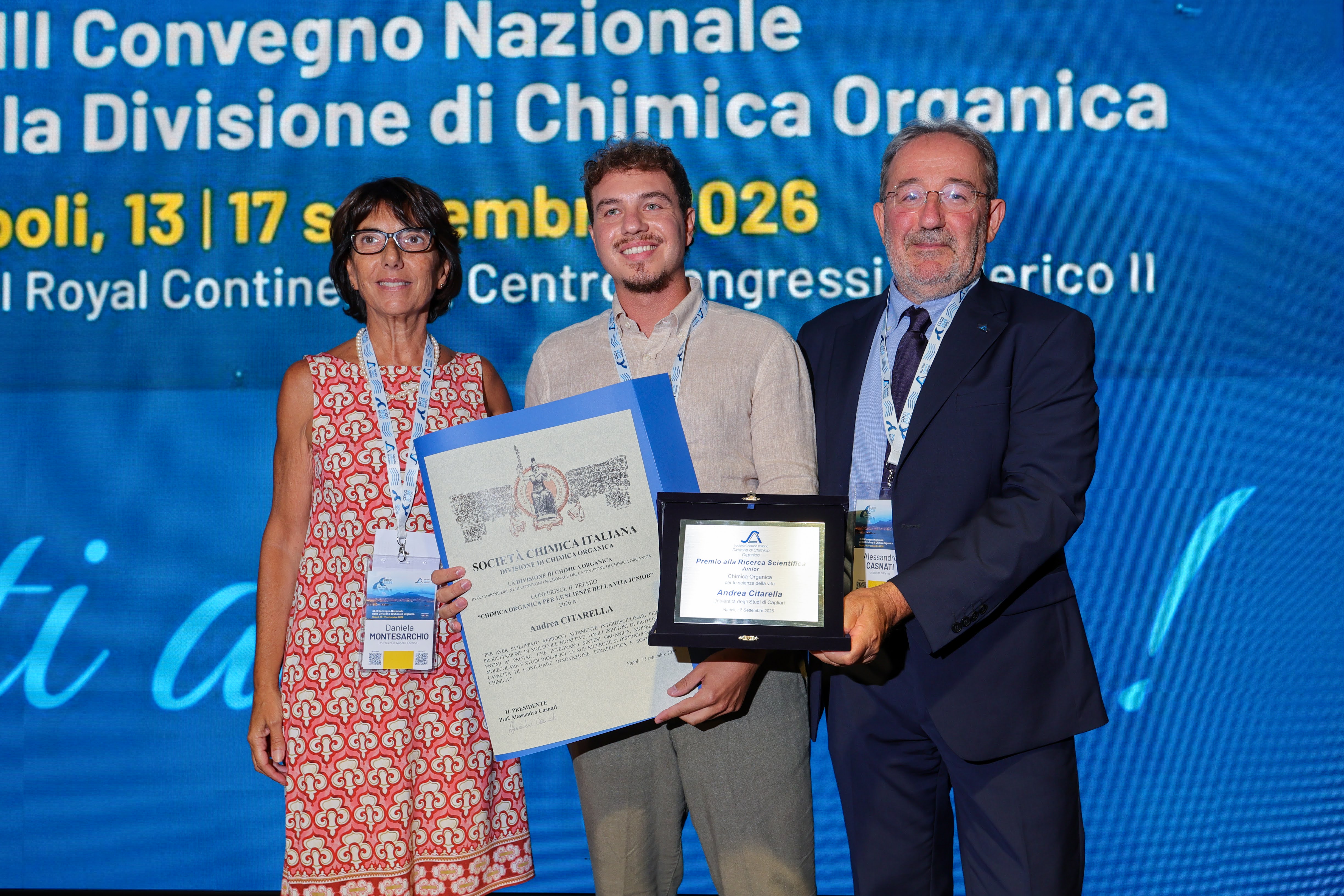 premiazione Napoli 